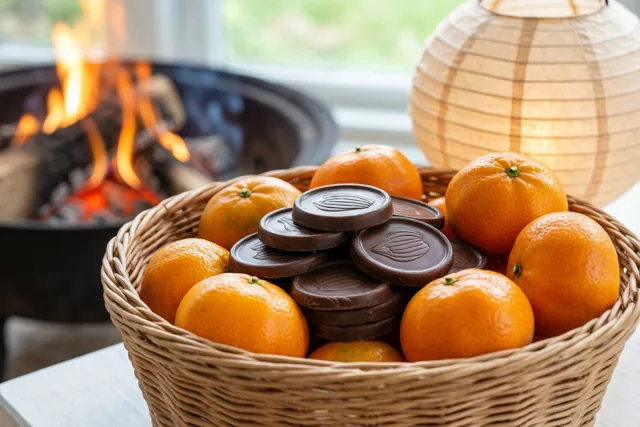 Chocoladecentjes voor Sint-Maarten