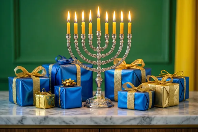 Chanoeka vol licht en geschenkjes