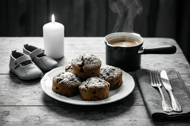 Doopontbijt met warme koffie