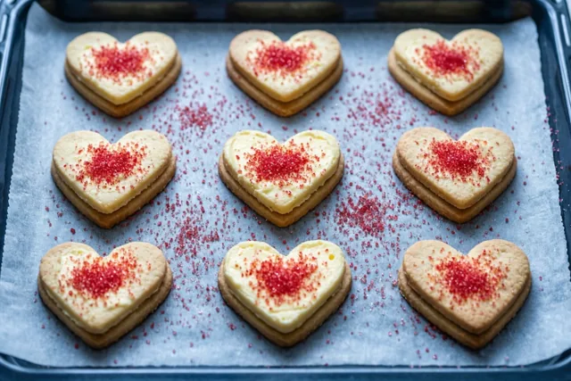Negen koekjes vol liefde