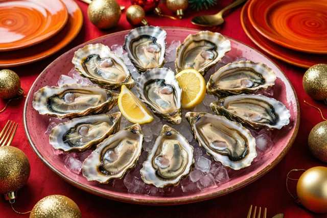 Een kerstfeest met oesters