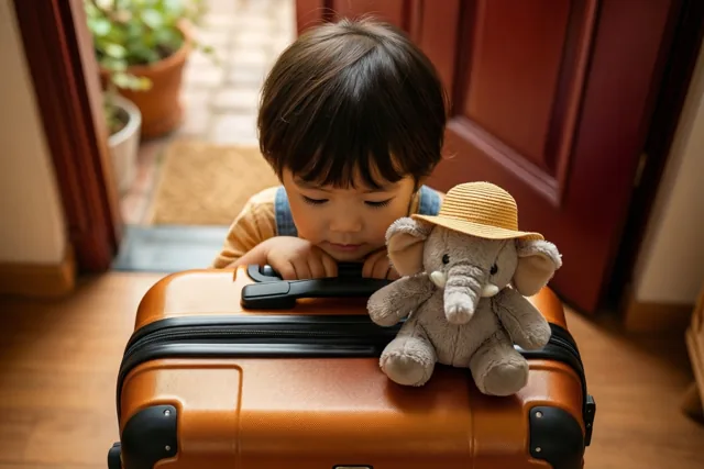 Olifantje mag mee op vakantie