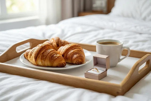Croissants voor jullie nieuwe begin