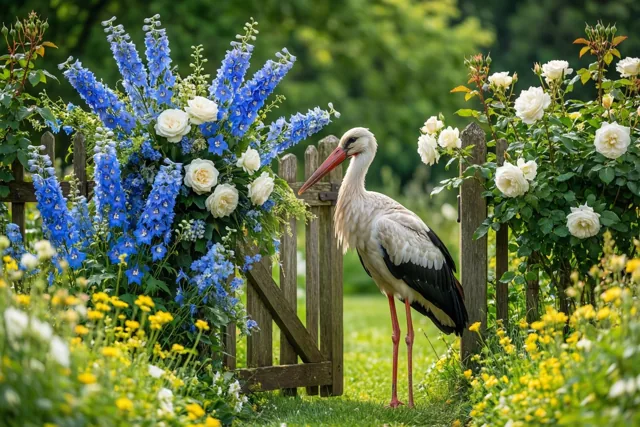 Welkom door de bloemenpoort