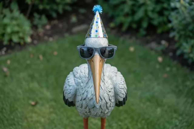 Hoedje op voor de baby