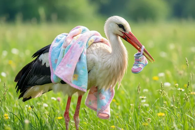 Babynieuws met een knoopje