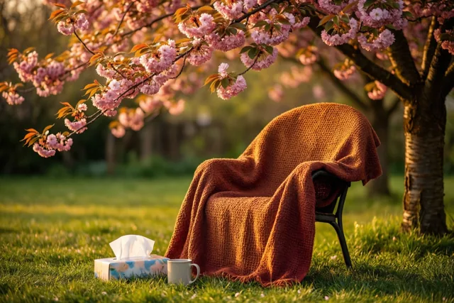 Zon en bloesems voor jou
