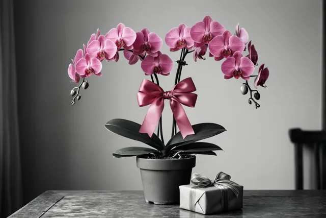 Mama's orchidee staat klaar