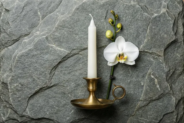Met een orchidee meeleven