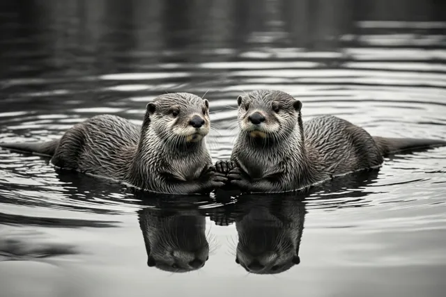 Een pootje van je ottervriend