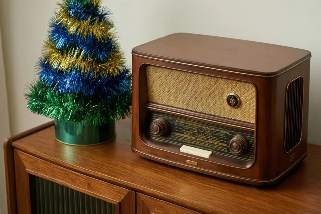 Een vleugje radiokerst