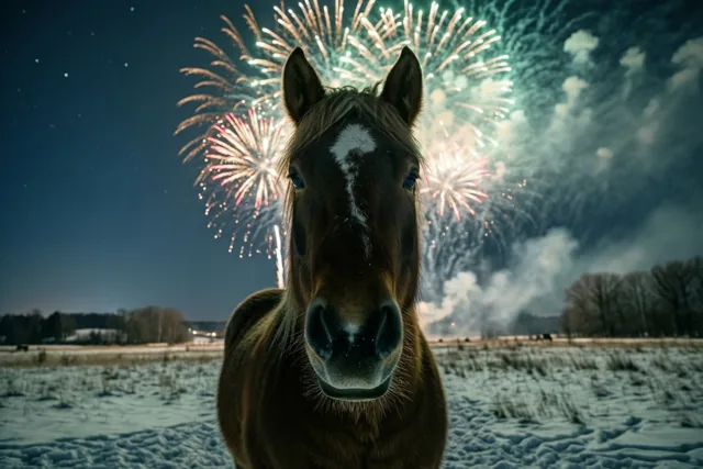 Een paardenblik op het nieuwe jaar