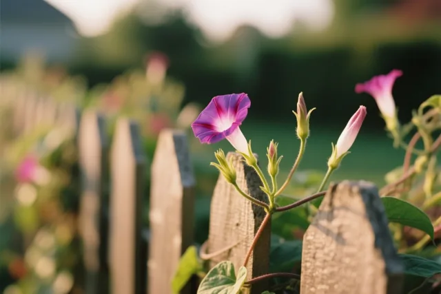 Bloemen bij het ontwaken