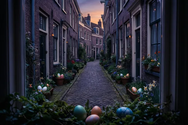 Pasen van deur tot deur