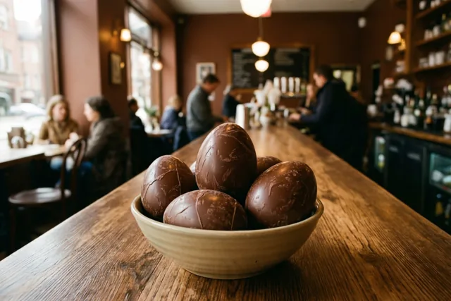 Een zoet paasfeest op café