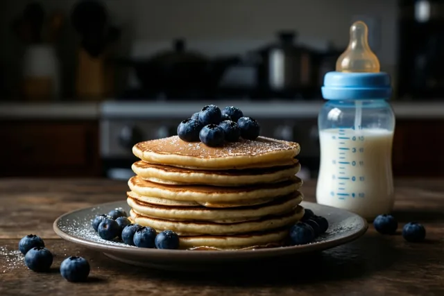 Pannenkoeken voor prille ouders