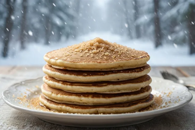 Pannenkoeken om bij op te warmen