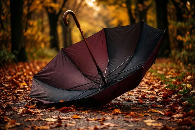 Herfst met een hoek af