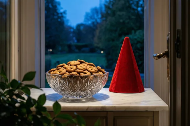 Sintlekkers in de schemering