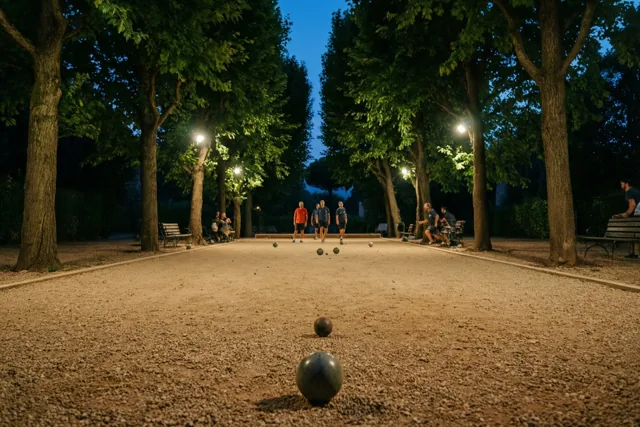 Een avondje petanque samen