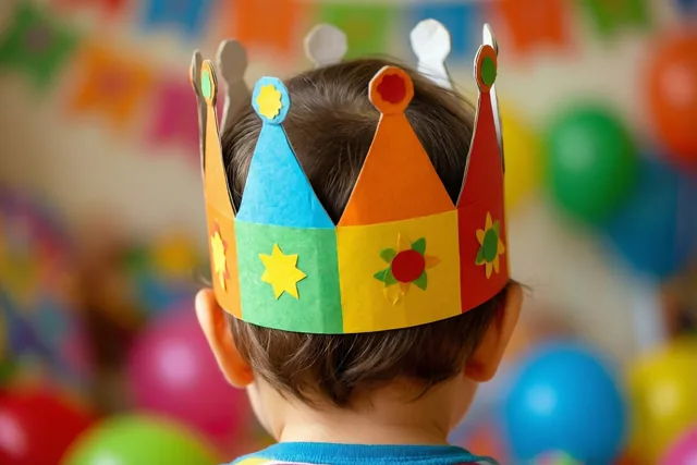 Een kleine feestkoning