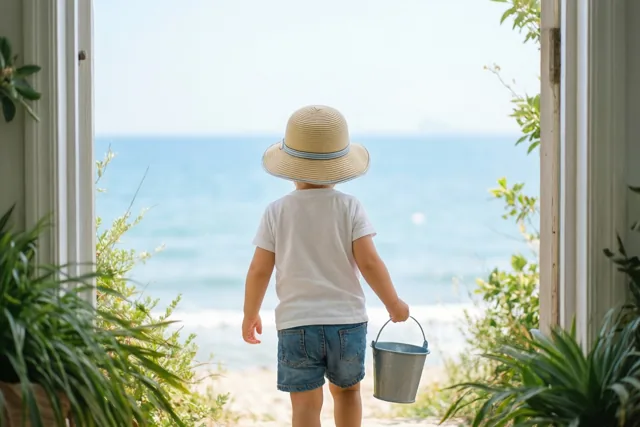 Kleine stapjes naar de zee