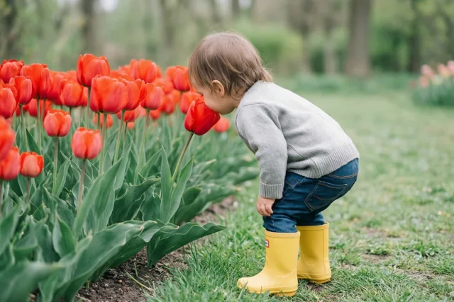 Even ruiken aan de lente