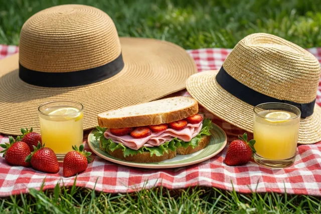 Picknicken met de liefste mama