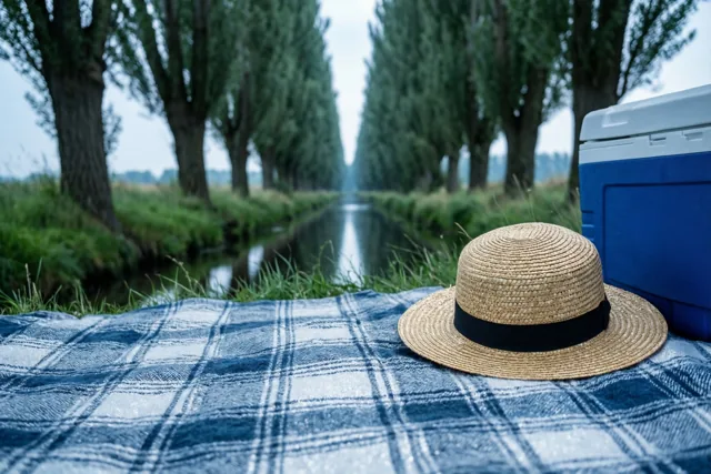 Zomer tussen de knotwilgen