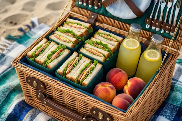 Vakantie uit de picknickmand
