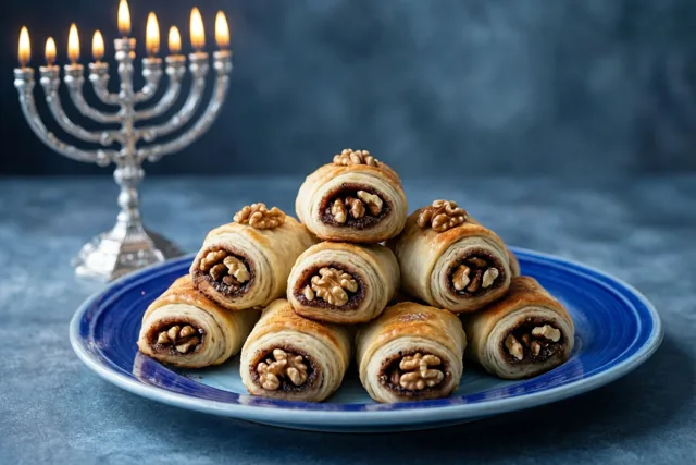 Een berg Chanoekazoetigheid