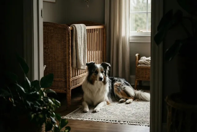 De hond is er klaar voor