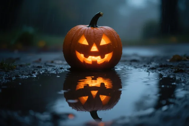 Een lichtje in de regen