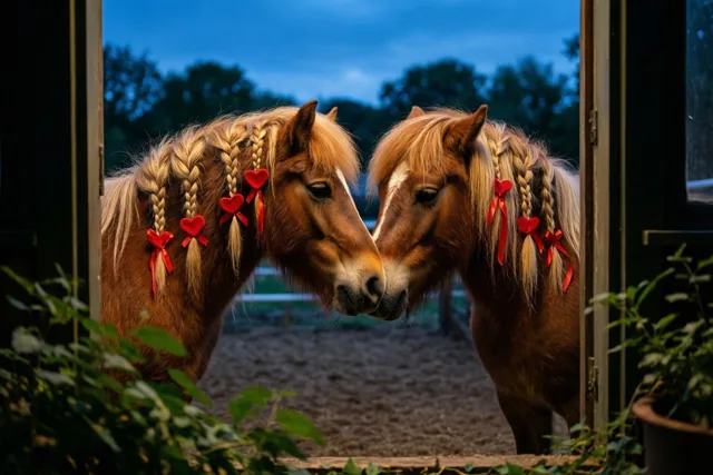 Ponyliefde in de schemering