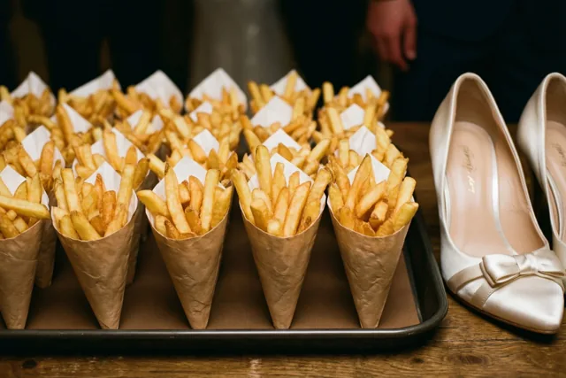 Frietjes na het jawoord