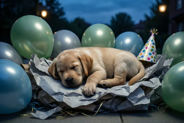 Slaap zacht, kleine feestvierder
