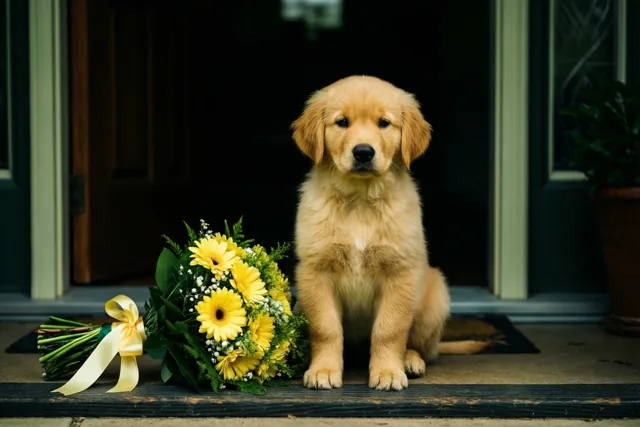 Dankjewel van deze puppy