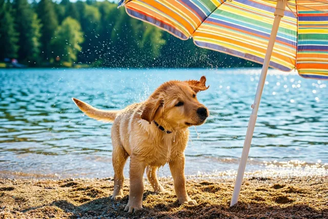 Spetterende zomer met een puppy