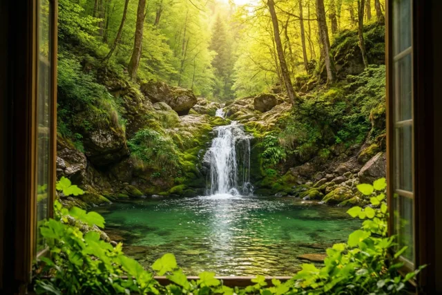 Zomaar een waterval delen