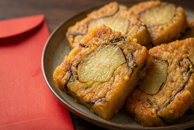 Radijscake om het jaar te beginnen