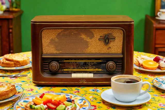 Weekend met bloemen en radio