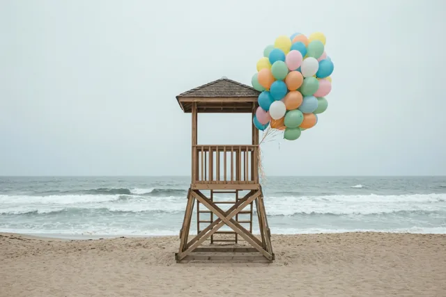 Een strand vol verjaardagsgevoel