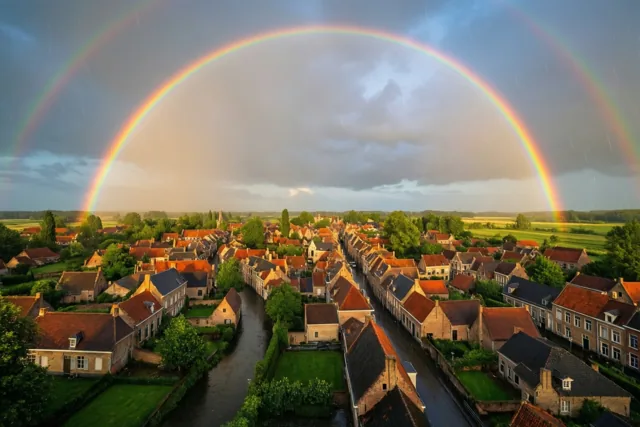 Zelfs nu is er kleur