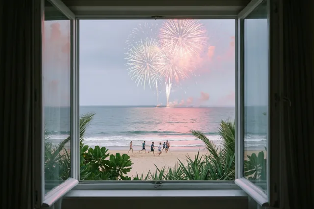 Nieuwjaarsavontuur aan het strand