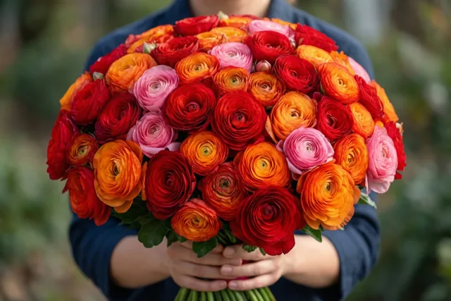 Een overdosis bloemen als dank