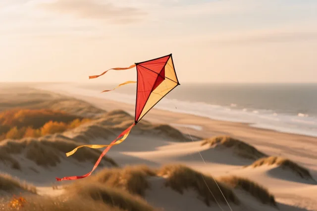 Zacht licht aan zee