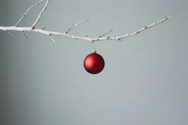 Kerst in één rode toets