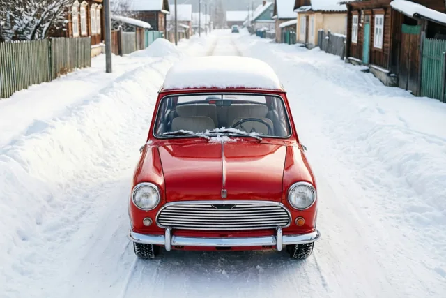 Een Mini vol wintercharme