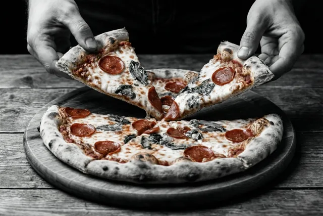Onze vriendschap in pizzapunten