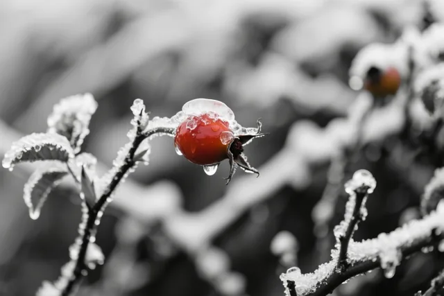 Een vleugje rood